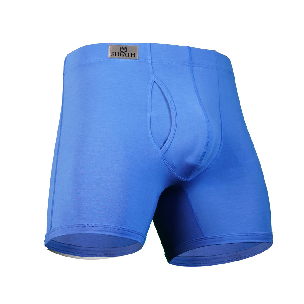 SHEATH 3.21 Modal Men's Pouch Boxer Brief 5" (3 Pack)