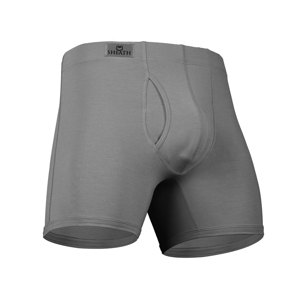 SHEATH 3.21 Modal Men's Pouch Boxer Brief 5" (3 Pack)
