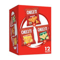 Cheez-It Cheese Crackers, Baked Snack Crackers, Lunch Snacks, Variety Pack, 12.1Oz Box (12 Packs)