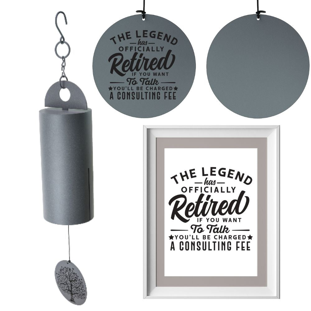 Memorial XL Serenity Wind Bell - Thoughtful Gift For Special Occasions or Reflections 36”