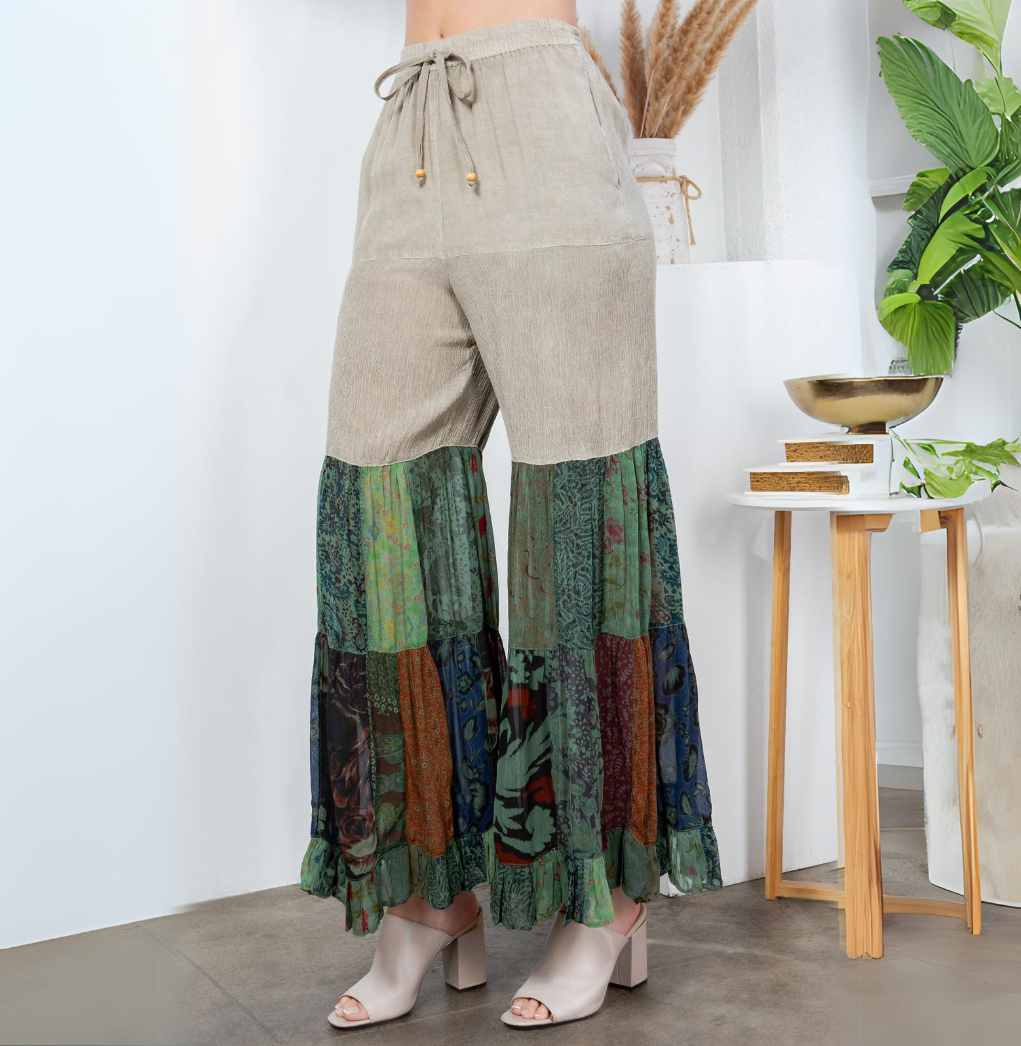 60's Bohemian Bell Bottom Pants