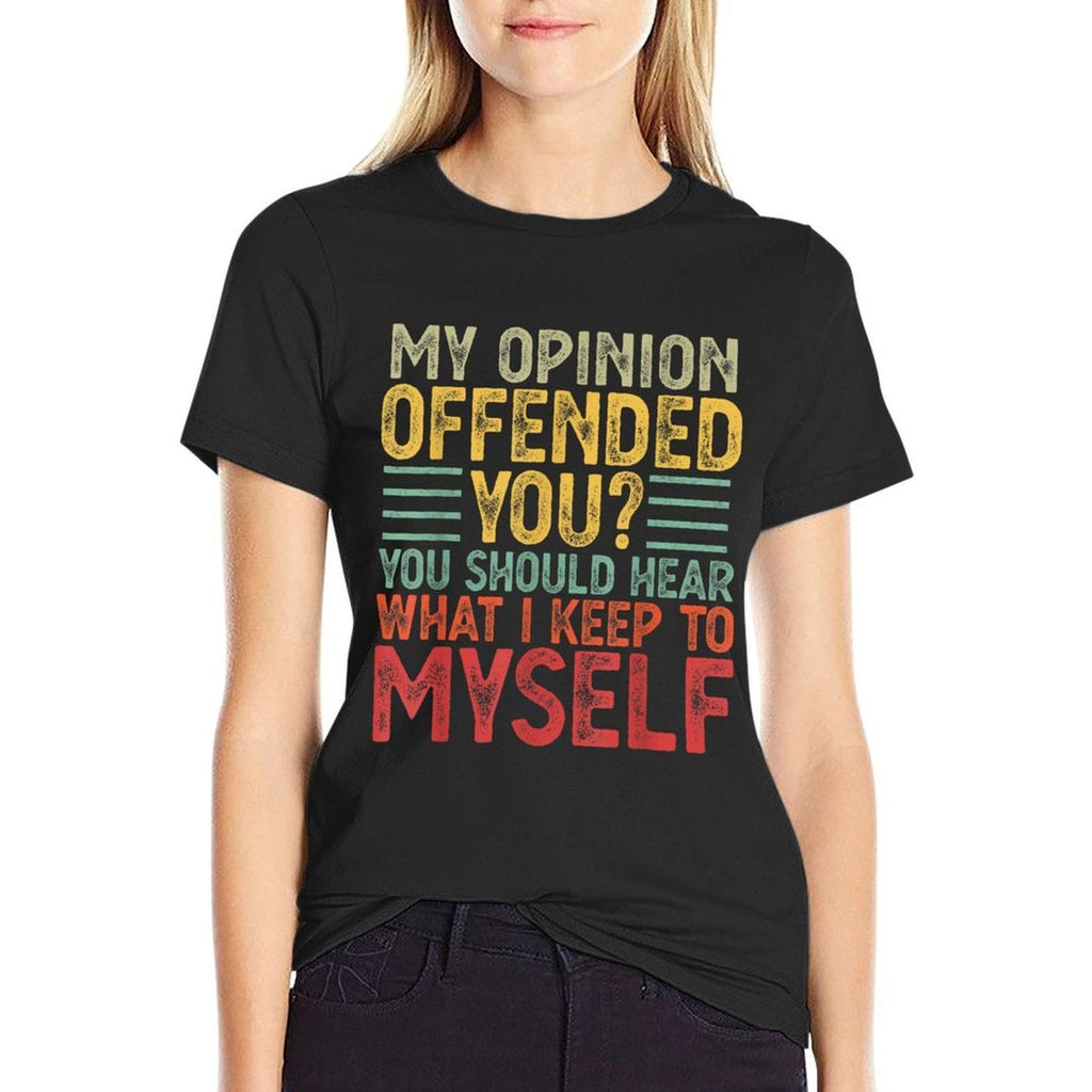 Funny Tshirts for Men Women Adult Dark Humor Sarcasm Novelty  Polyester Blend T-Shirt