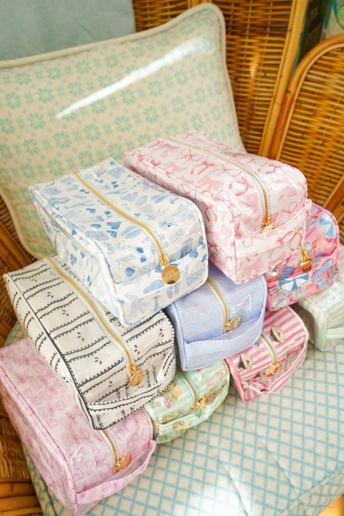 Clear Coat Toiletry Dopp Kit