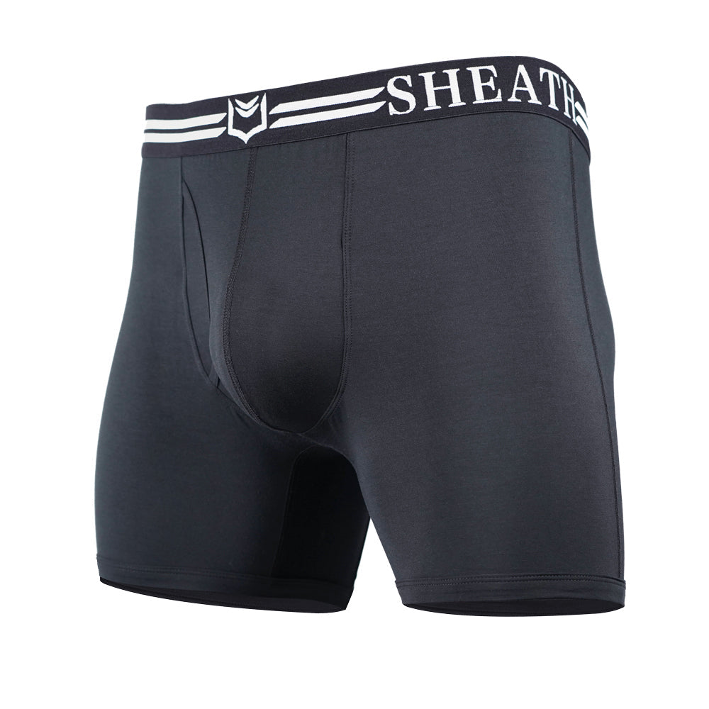 SHEATH 4.0 Modal Men's Pouch Boxer Brief 5" (3 Pack)