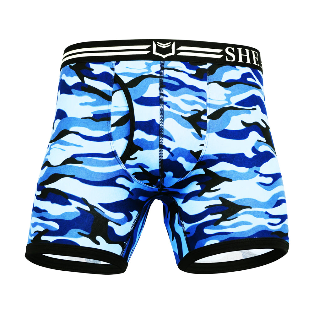 SHEATH 4.0 Polyester Camo Men's Pouch Boxer Brief 5"