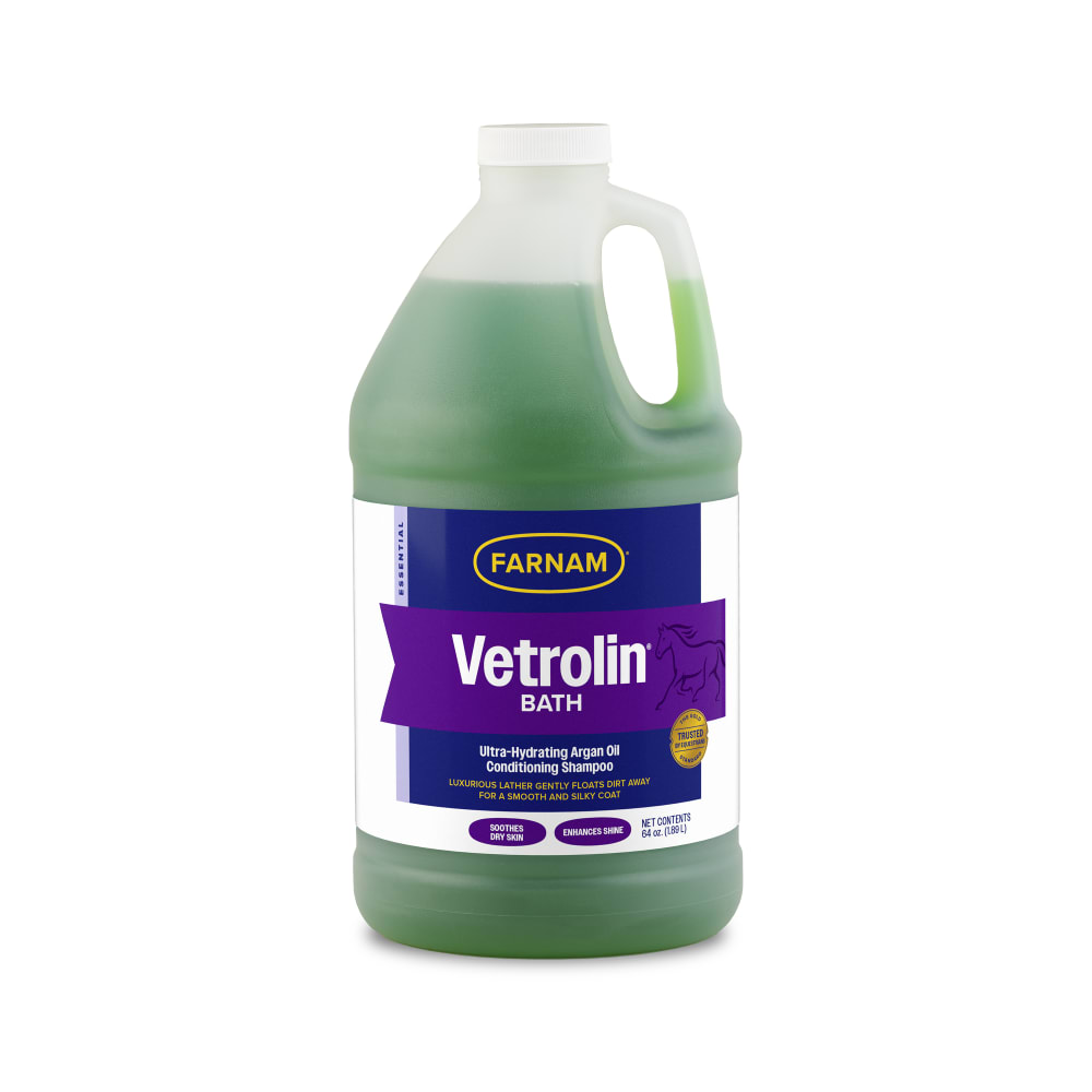 Vetrolin Bath Horse Ultra Hydrating Conditioning Shampoo USA 64 oz.
