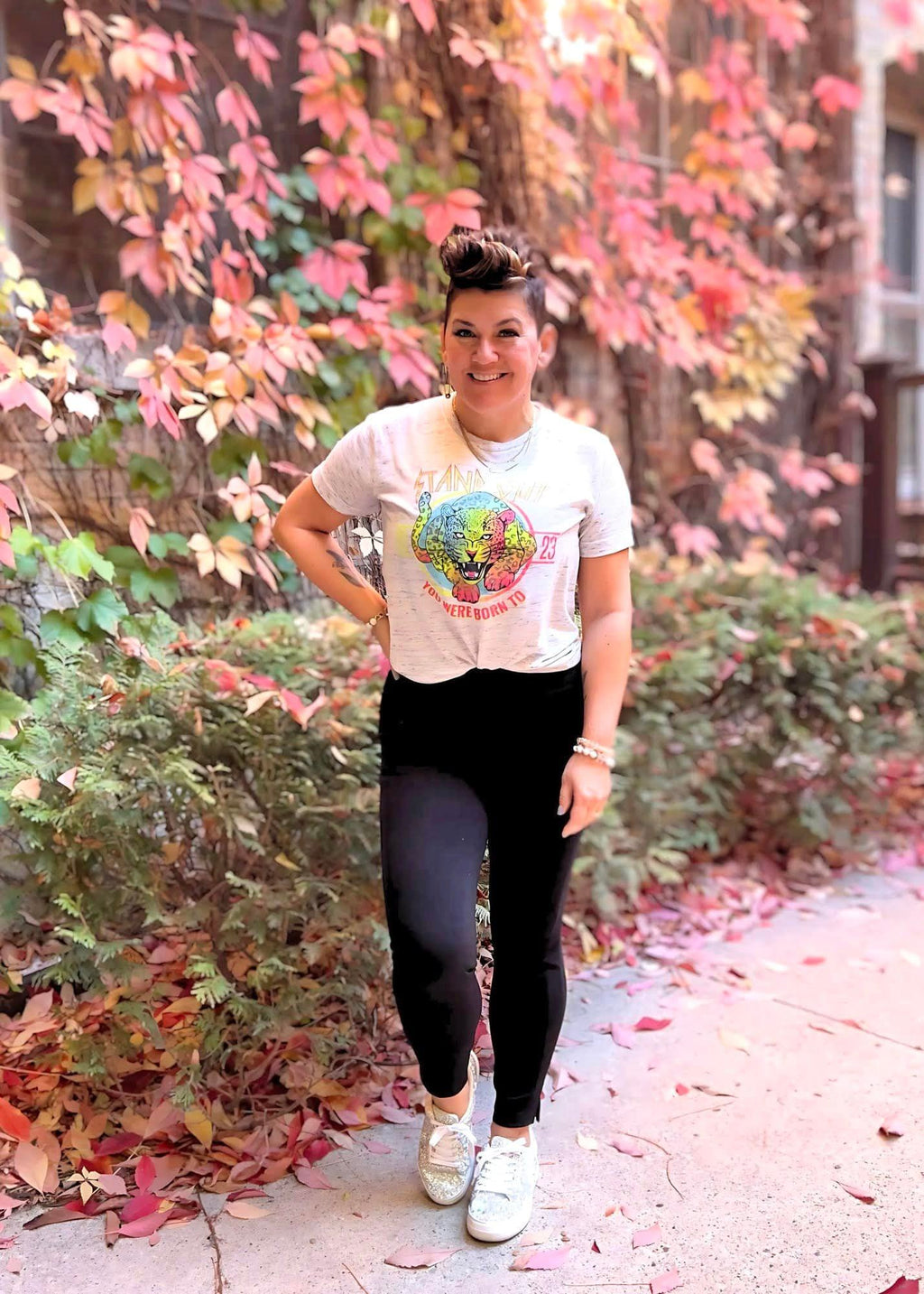 Magic Ankle Crop Skinny Pants in Black