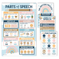 Parts of Speech Kit: Boho 4 Poster Pack