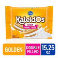 Kroger Kaleidos Golden Double Filled Vanilla Sandwich Cookies 15.25 oz