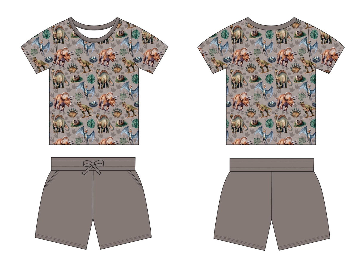 Dinos: Pocket Short & Tee