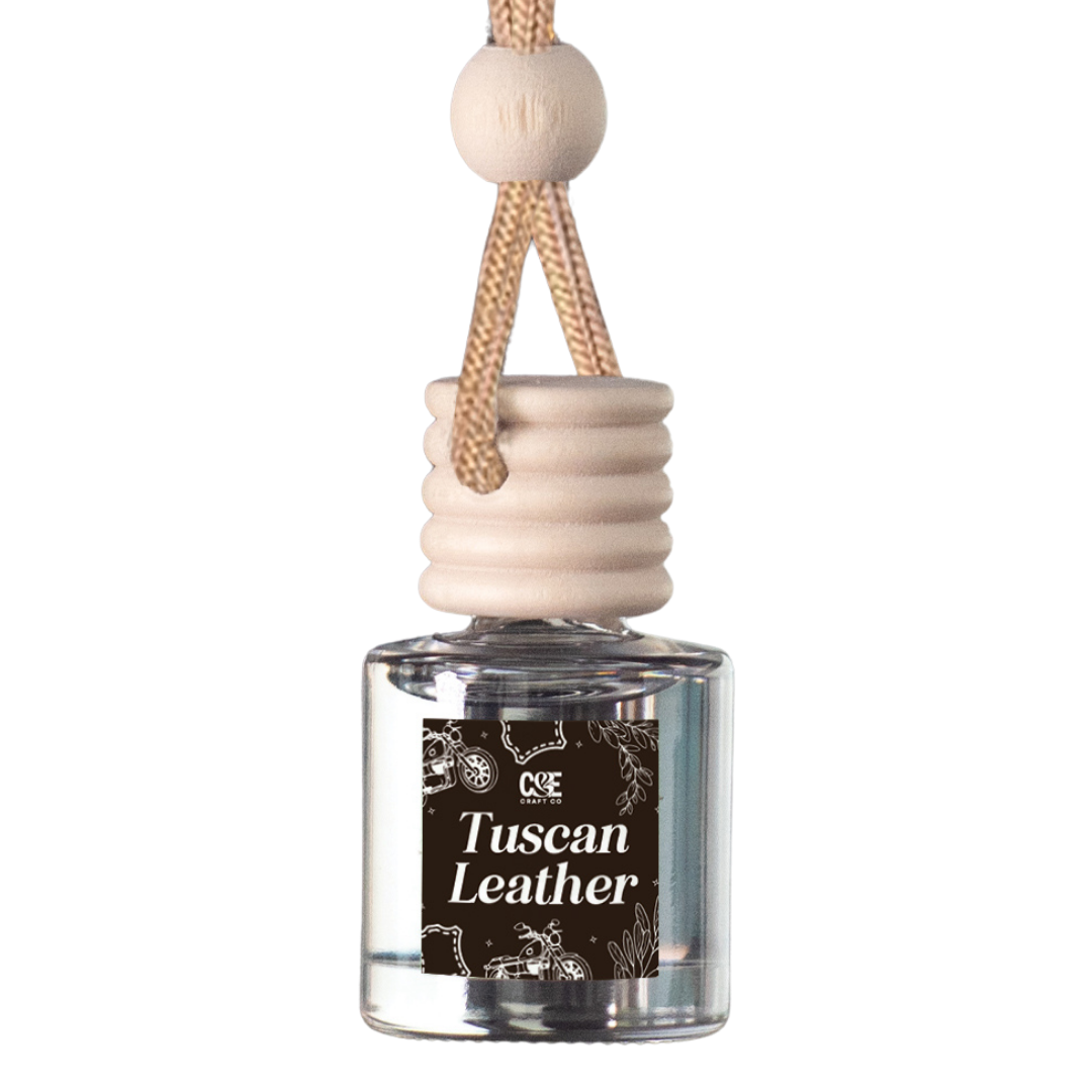 Tuscan Leather Scented Car Freshener