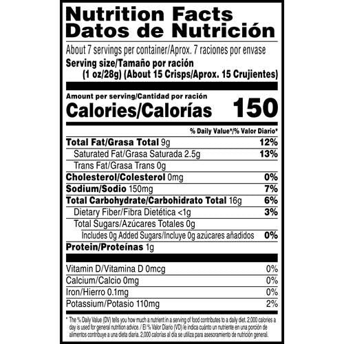 Pringles Potato Crisps Chips, Lunch Snacks, On-The-Go Snacks, Party Stack, Original, 6.8Oz Can (1 Can)