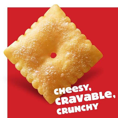 Cheez-It Baked Snack Crackers, Lunch Snacks, Smoked Gouda, 12.4Oz Box (1 Box)