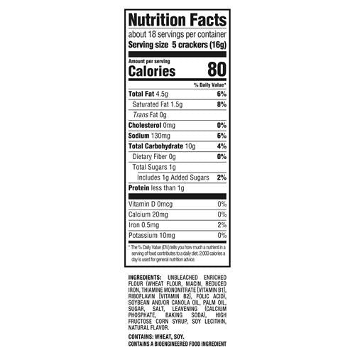 Ritz Original Crackers, Snacks For Kids And Adults, Lunch Snacks, 10.3 Oz