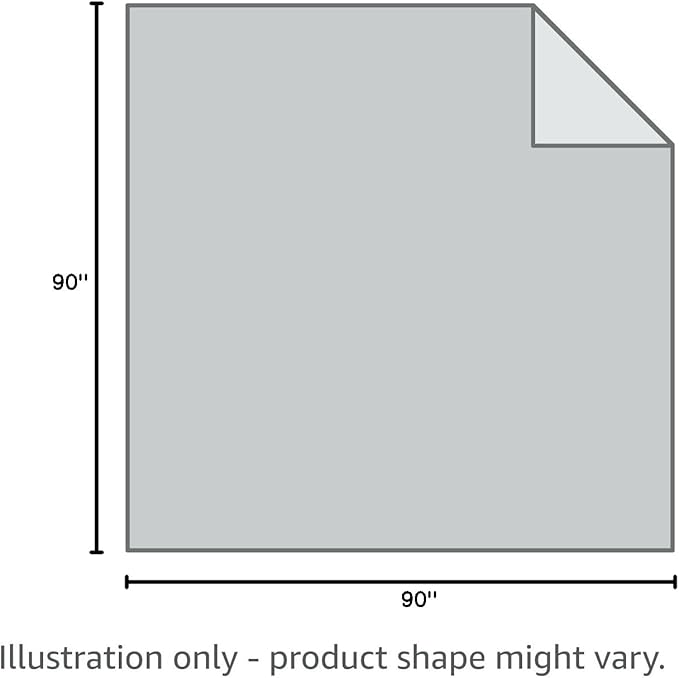 PHF 100% Cotton Waffle Weave Blanket Queen Size, Soft Lightweight Breathable Cozy Summer Blankets for Bed, Luxury Aesthetic Woven Bedding for Home Decor, 90"x90", Light Grey