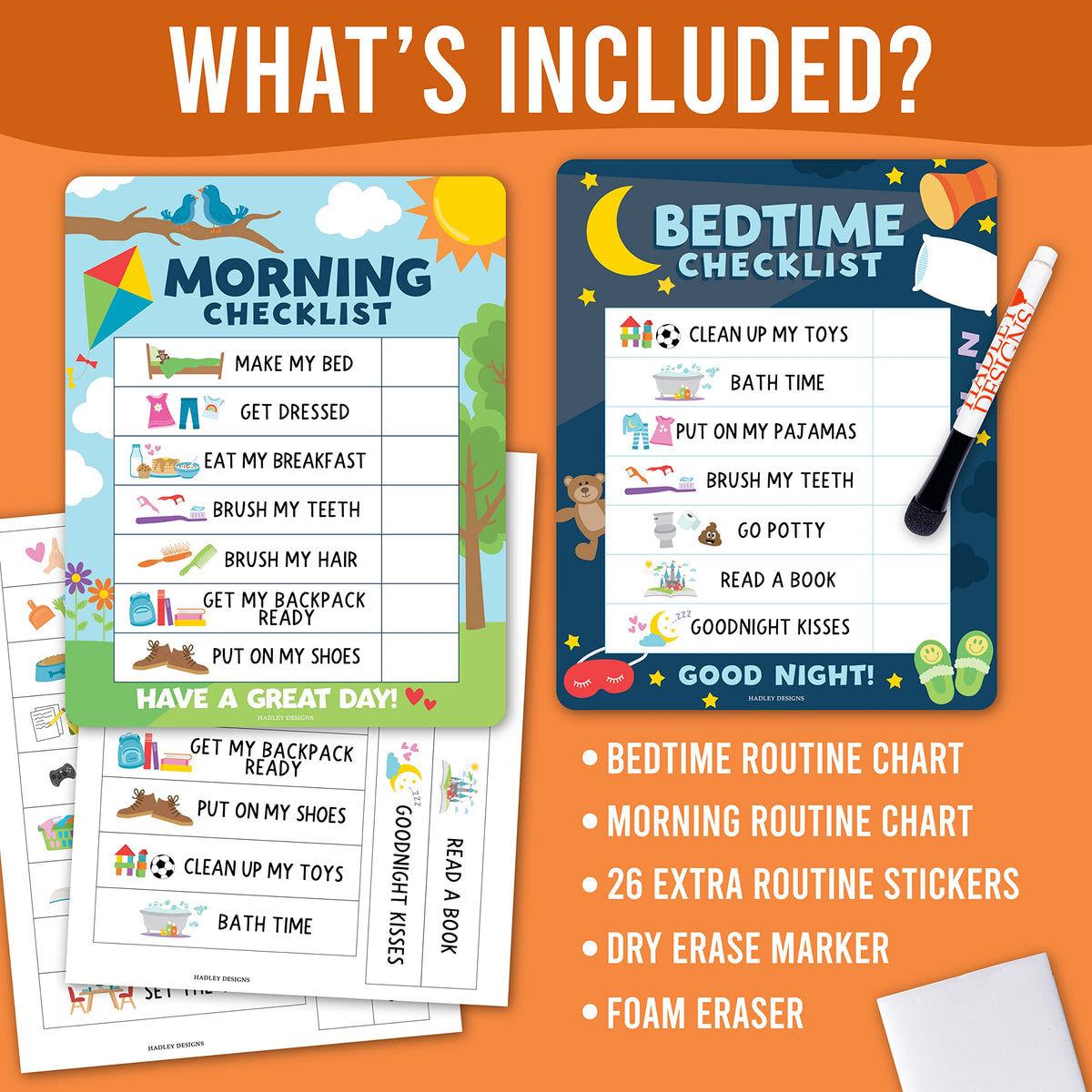 Day & Night Routine Kit: Colorful Pack of 2 + Gifts
