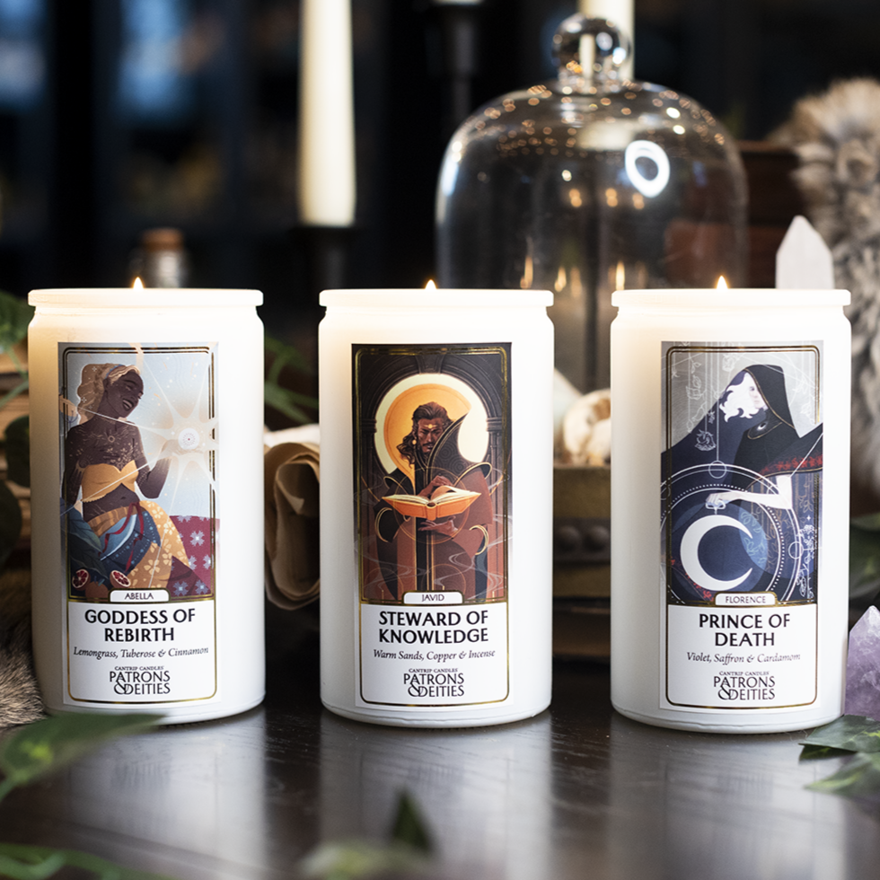 Cantrip Candles - Florence, Prince of Death 16 oz.