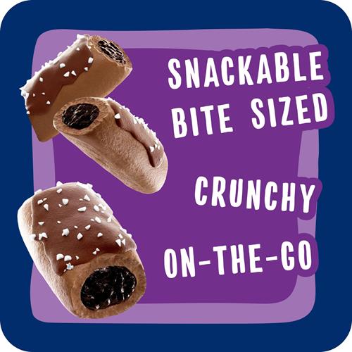 Pop-Tarts Crunchy Poppers Crunchy Filled Snack Pieces, Kids Snacks, On-The-Go Snacks, Frosted Brownie Crunch, 5Oz Box (5 Pouches)