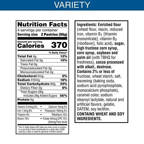 Pop-Tarts Girl Scout Toaster Pastries, Breakfast Foods, Kids Snacks, Frosted Thin Mints, 13.5Oz Box (8 Pop-Tarts)