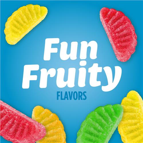 Kroger Assorted Fruit Slices Gummy Candy Bag 7 oz