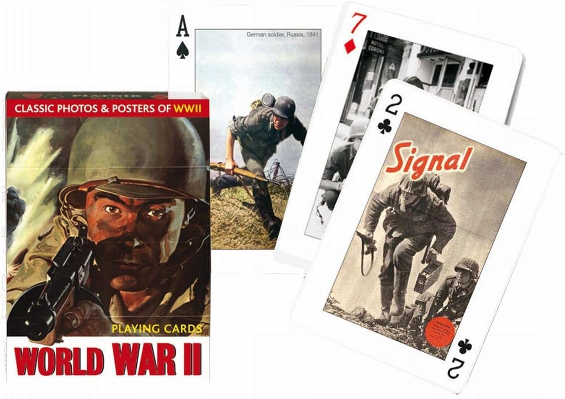 Piatnik World War II Playing Cards - Historical Commemorative Deck