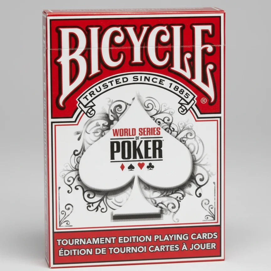 Bicycle World Series of Poker: Limited Edition Set #1 – Black & Red Tournament Decks