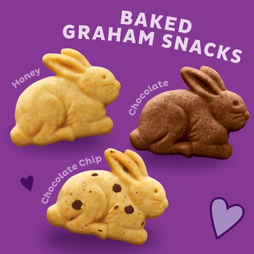 Annies Friends Organic Bunny Graham Snacks, Chocolate Chip, Chocolate, And Honey, 7 Oz