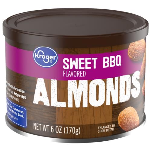 Kroger Sweet BBQ Almonds 6 oz