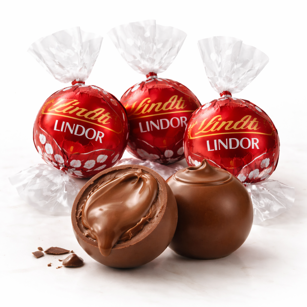 Lindt LINDOR Milk Chocolate Truffles – Bulk Value Bag