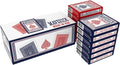 Maverick Playing Cards Brick (12 Decks, Red & Blue) – Jumbo Index – Made in USA