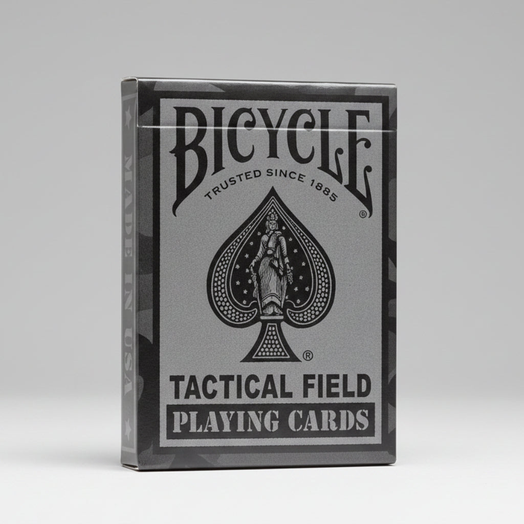 Bicycle Tactical Field Playing Cards – Special Ops Black