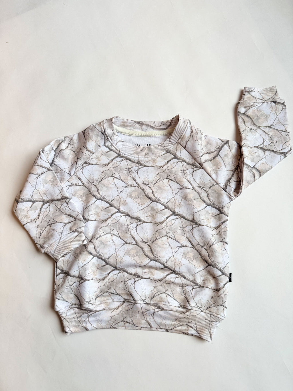 Whiteout- French Terry Crewneck Sweatshirt