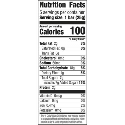 Annies Chewy Granola Bars, Sunflower Butter Chocolate Chip, Organic Snacks, 5 Count, 4.45 Oz