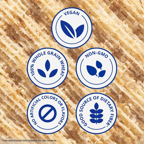 Triscuit Original Whole Grain Wheat Crackers, Vegan Crackers, Healthy Snacks, Lunch Snacks, 8.5 Oz