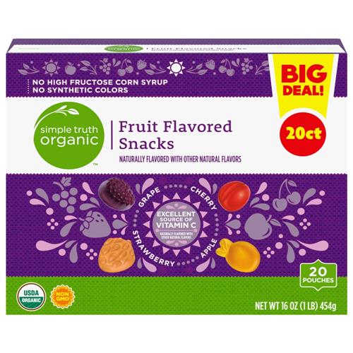 Simple Truth Organic Fruit Snacks 20 ct