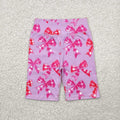 Children Bow Biker Shorts