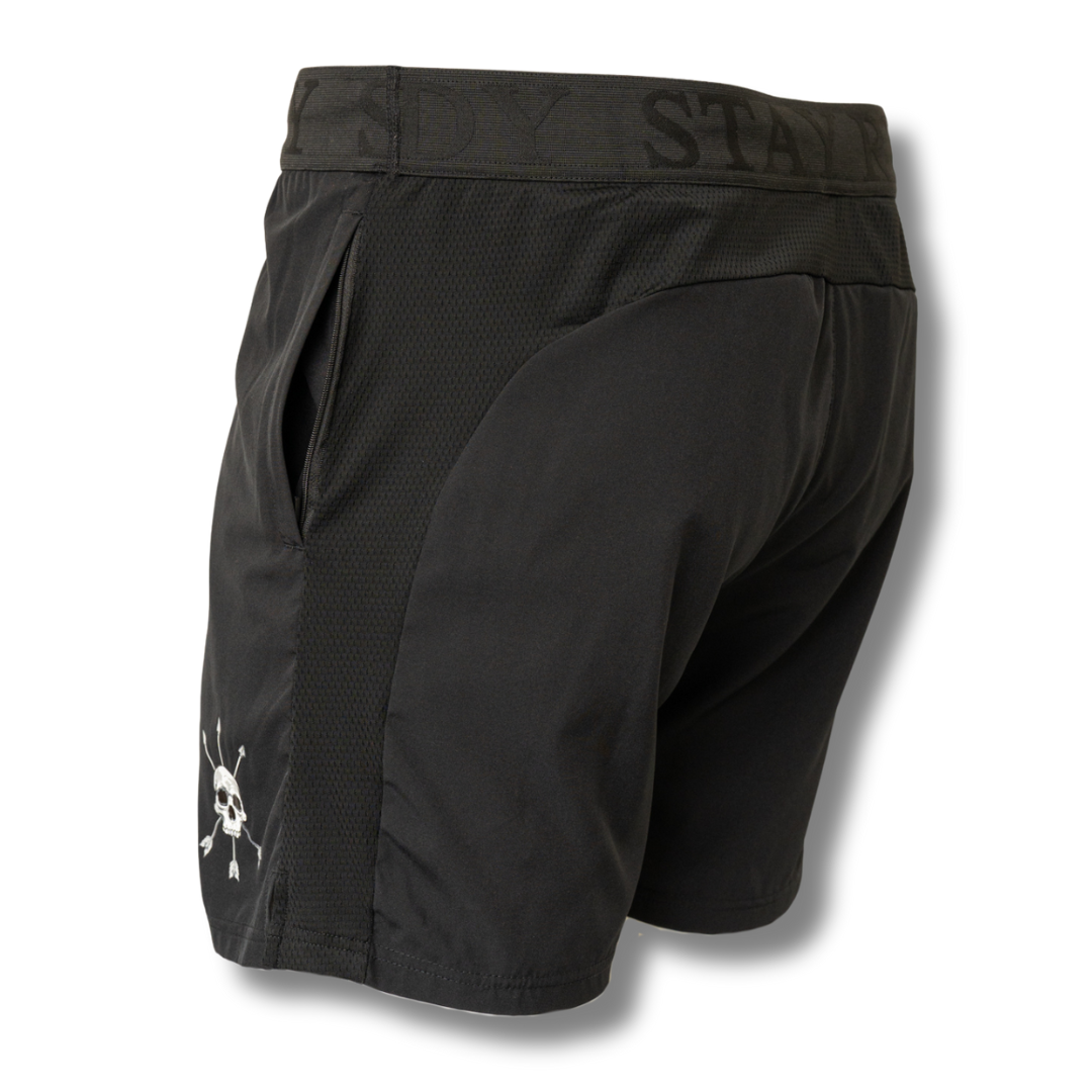 MEN'S | MOTTO SHORT : BLACK