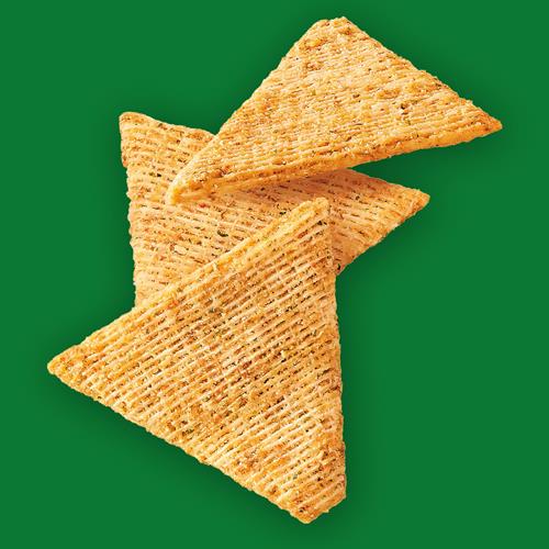 Triscuit Thin Crisps Zesty Jalapeno Whole Grain Wheat Crackers, Lunch Snacks, Snack Crackers, 7.1 Oz