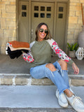 PREORDER: Aston Patchwork Blouse in Four Colors