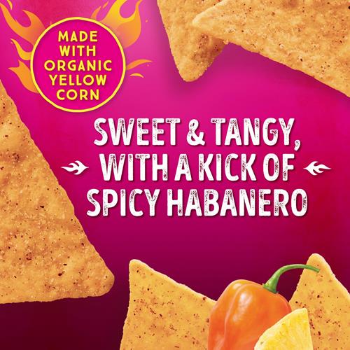Late July Snacks, Hawaiian Habanero Corn Tortilla Chips, 7.8 Oz Bag