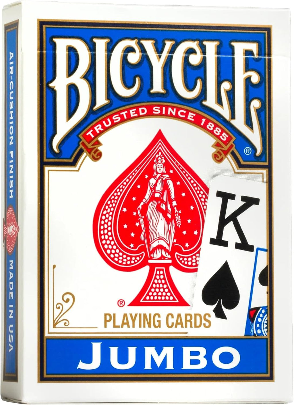 Bicycle Playing Cards – Rider Back – Red or Blue Deck – Jumbo Index