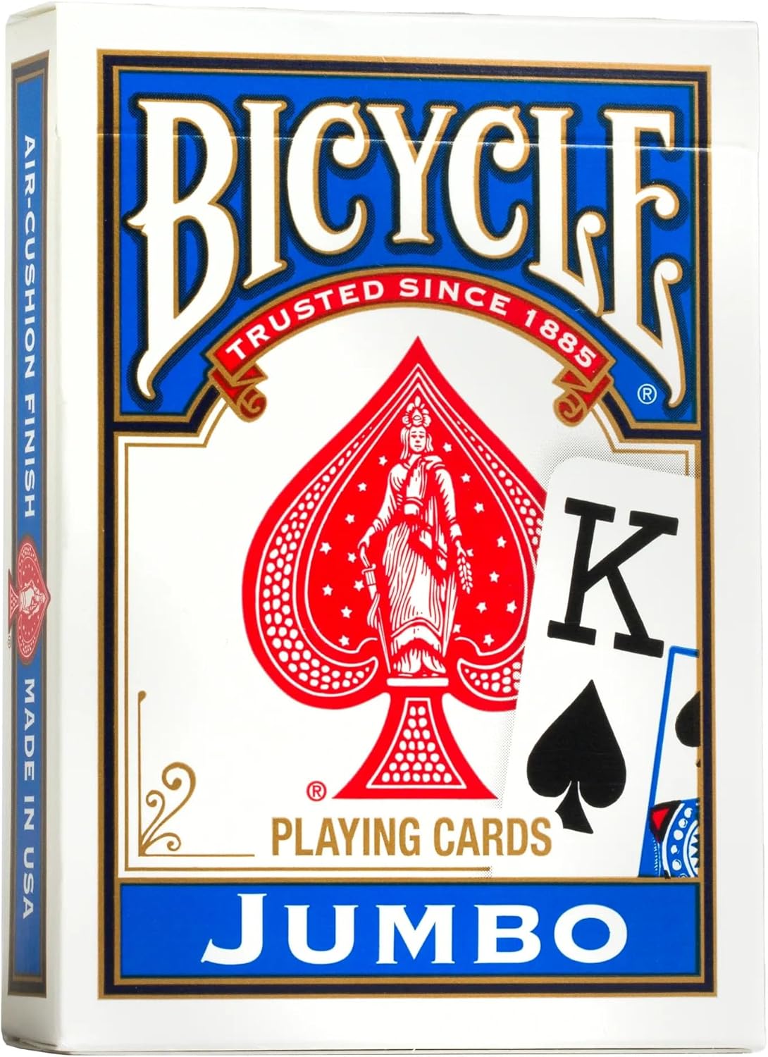 Bicycle Playing Cards – Rider Back – Red or Blue Deck – Jumbo Index