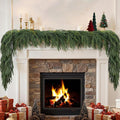 KYGDS Christmas Norfolk Pine Garland 6FT Real Touch Artificial Greenery Green