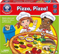 ORCHARD TOYS Moose Games, Pizza! Game. Match Colors and Shapes to Make a Perfect Pizza. for Ages 3-7 and 2-4 Players