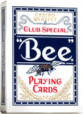 Bee Standard Index – Individual Deck (Poker Size, Red or Blue) – Casino Quality
