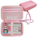 JCHPINE Hard Carrying Case for GiiKER Super Slide Brain Games, Protective Storage Holder for GiiKER Brain Teaser Puzzles Interactive Handheld Game Console Accessories (Case Only) (Pink)