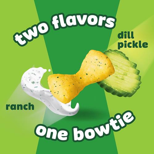 Pringles Mingles Puffed Snacks, Dill Pickle And Ranch, Salty Snacks, 5.5Oz Bag (1 Bag)