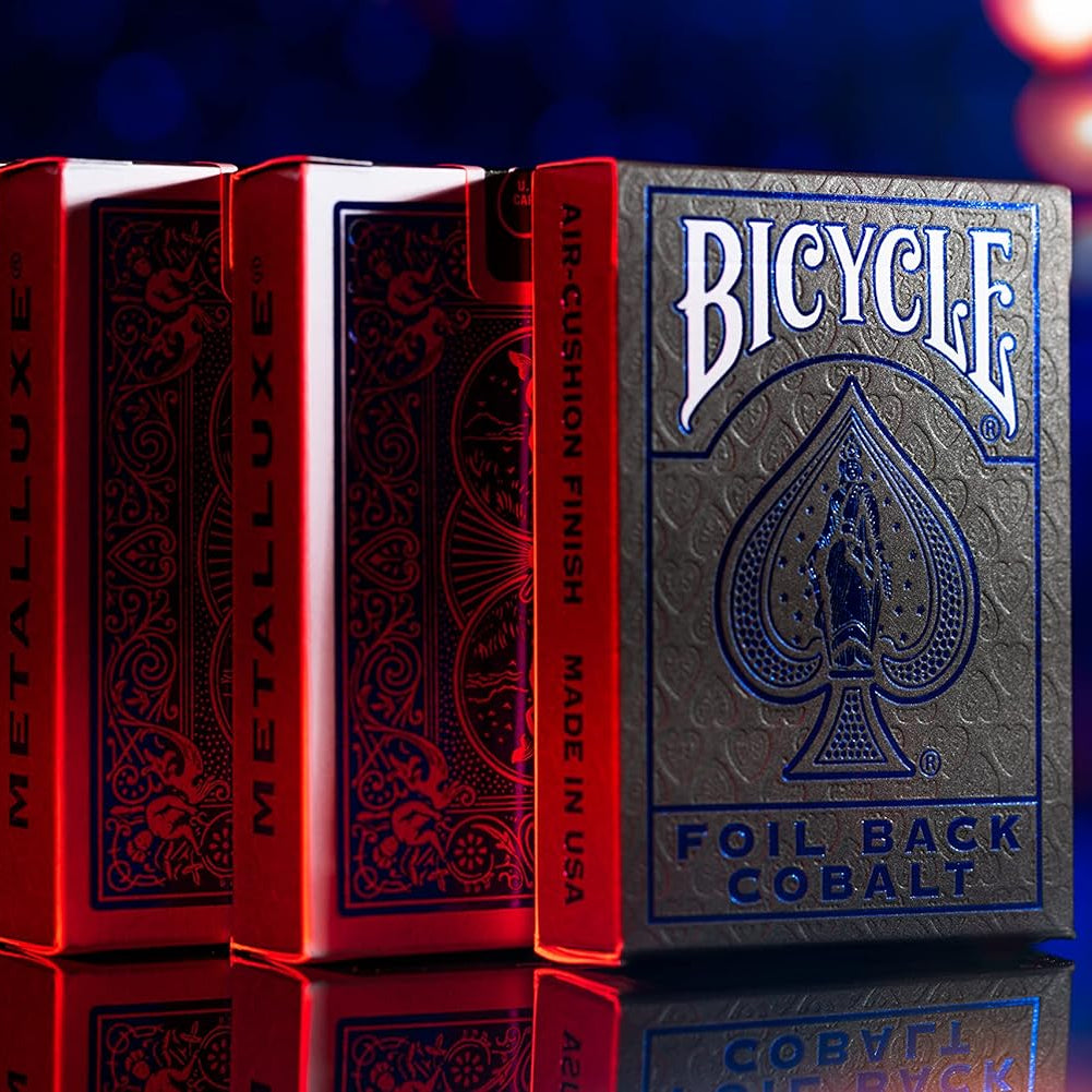 Bicycle Metalluxe Cobalt Blue Playing Cards