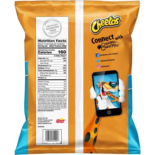 Cheetos Puffs Cheese Flavored Snacks, Party Size!, 13.5 Ounce