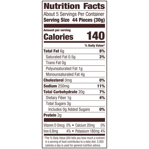 Goldfish Crisps Salt & Vinegar Flavored Baked Chip Cracker Snacks, 6.25 Oz Bag